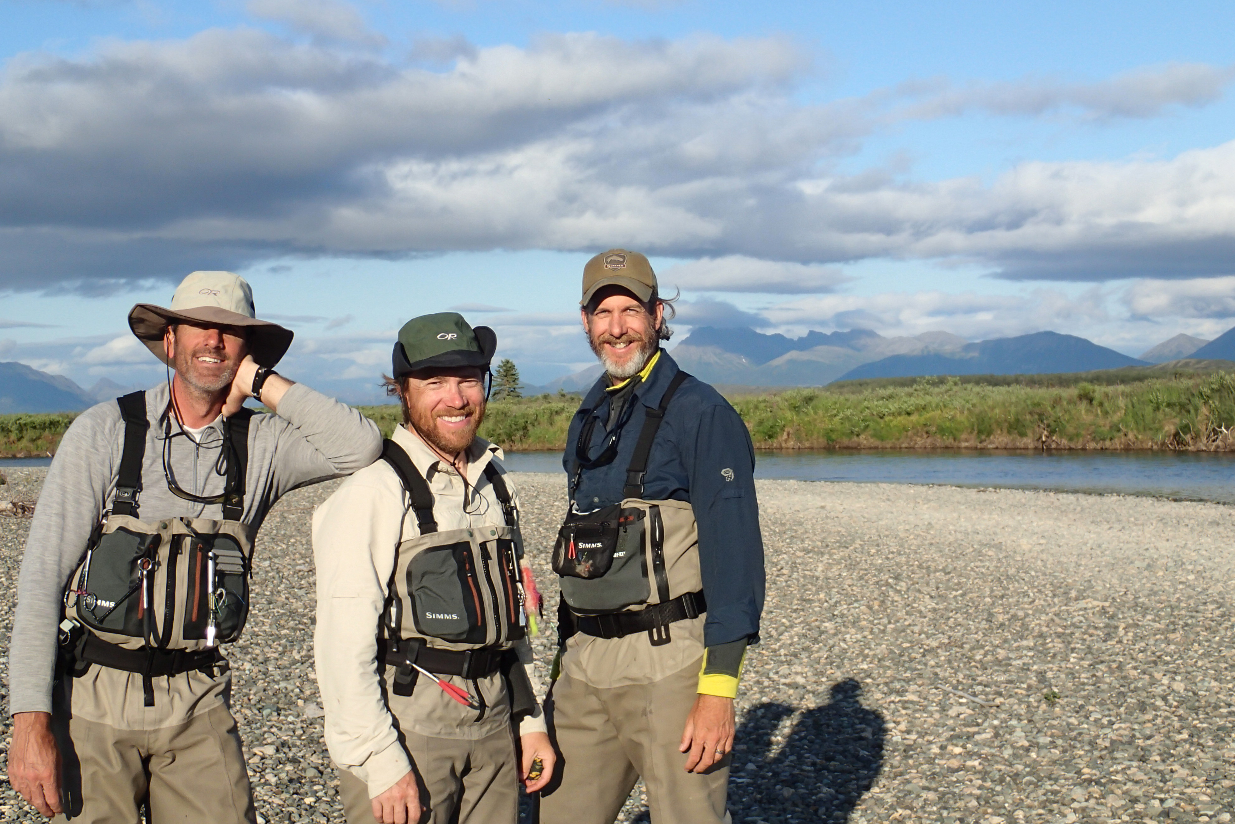 Hans and the crew in Alaska